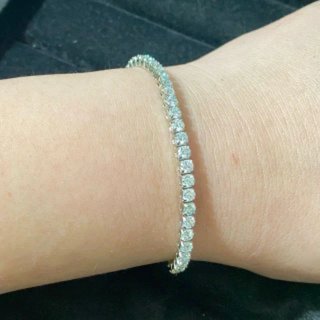 Pulsera Moissanita