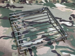 Parrilla de metal plegable