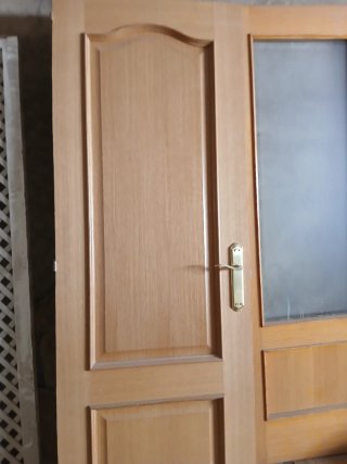 Puertas de madera maciza para dormitorio