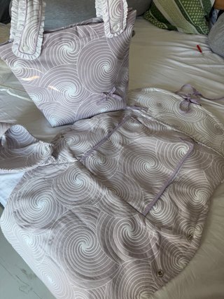 Bolso y funda a juego para silla de paseo
