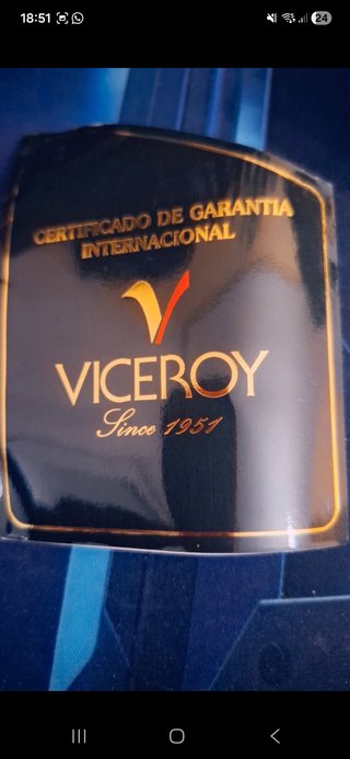 Reloj Viceroy Dorado y Blanco Sin Estrenar