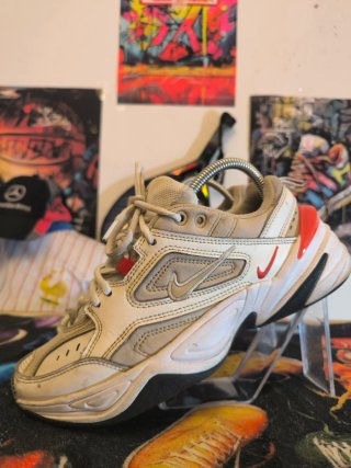 Zapatillas Nike Beige y Rojo