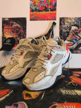 Zapatillas Nike Beige y Rojo
