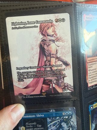 Carta Magic Lightning, Lone Commando FFXIII