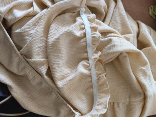 Vestido Slowlove Beige Talla L + Collar