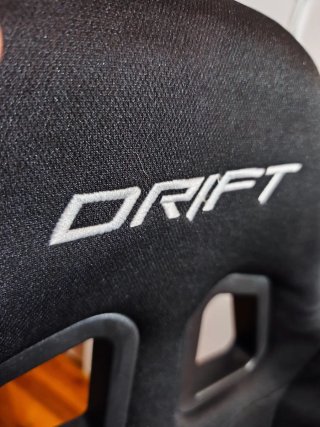 Silla gaming Drift negra impecable ruedas silicona