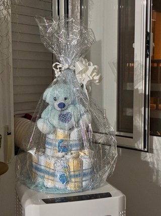 Tarta Pañales Peluche Talla 1