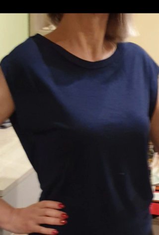 Camiseta Massimo Dutti Azul