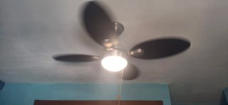 Ventilador de techo con lámpara luz led
