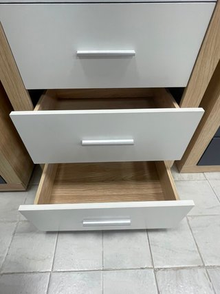 Cómoda 5 cajones madera