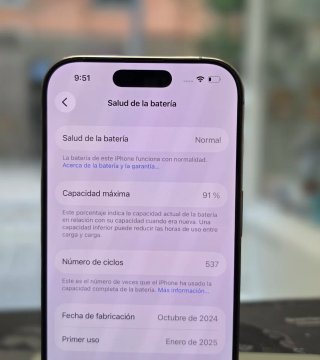 iPhone 16 Pro 256GB Titanium Desierto