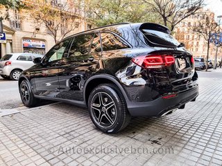 MERCEDES GLC 300e 4M AMG 💎 ETIQUETA 0 | NEGRO |