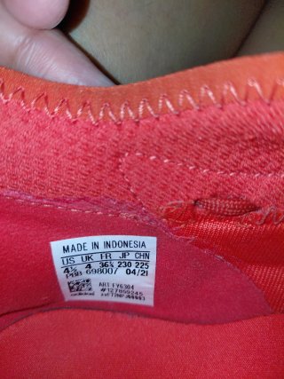 Botas de fútbol Adidas niño rojas