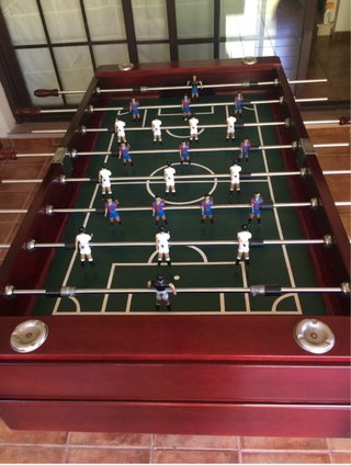 Oferta Futbolín Caoba - Perfecto Estado