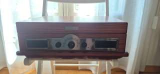 Tocadiscos Retro Hyundai RT910 Marrón