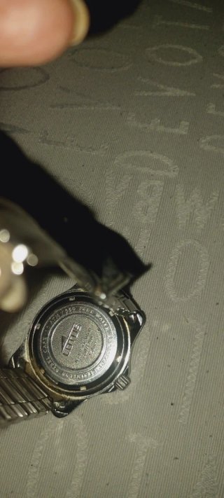 Reloj Lotus Hombre Plata sin pila