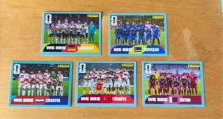5 Cromos Equipos Mundial 2026