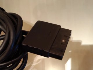 Mando u control SONY PS2 azul transparente
