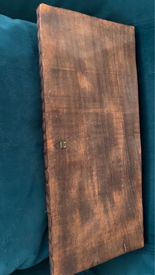 Cuadro La Última Cena madera vintage