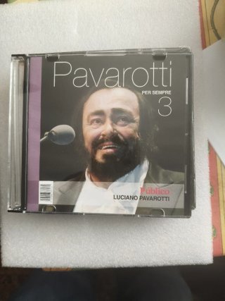 7 CDs de ópera de Pavarotti