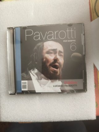 7 CDs de ópera de Pavarotti