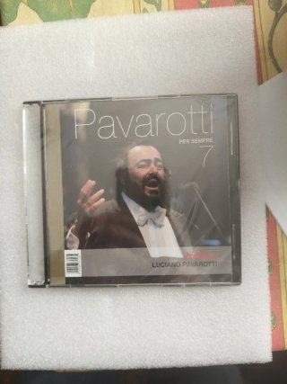 7 CDs de ópera de Pavarotti