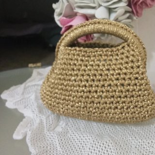 Clutch oro metallizzato