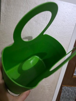 Contenitore portaoggetti verde