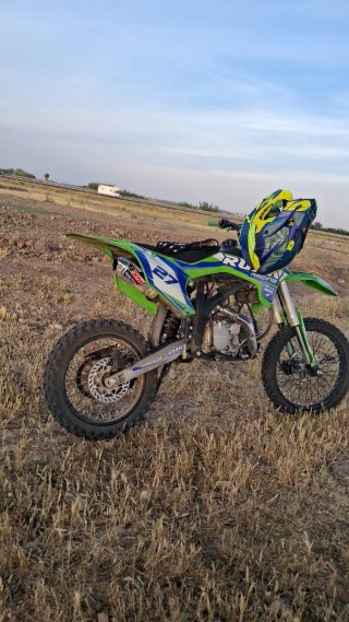 Pitbike Roan 160cc Motocross Azul/Verde