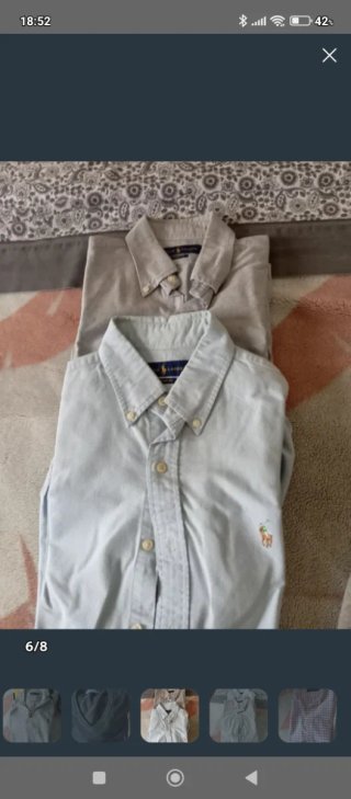 Camicie Ralph Lauren Blu