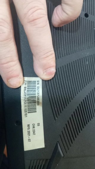 Portátil Gaming Gigabyte i5 RTX 3060