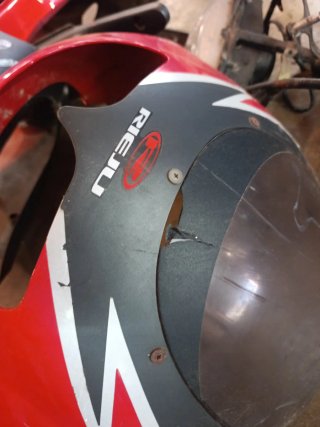 Carenado Rieju RS1 Evolution Rojo