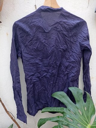 Blusa morada con lentejuelas