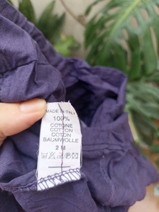 Blusa morada con lentejuelas