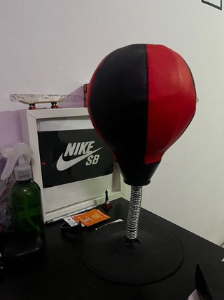Saco de boxeo antiestrés