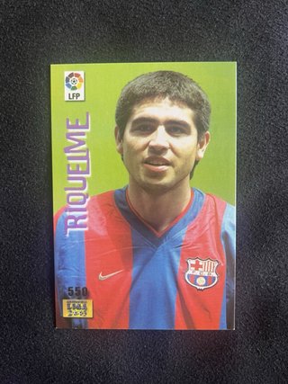 Cromo Riquelme WELCOME 550º 02-03 Mundicromo