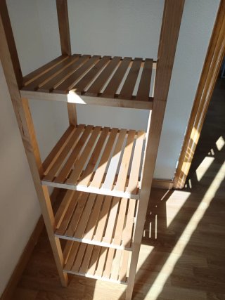 Estantería Bambú Ikea 5 Niveles