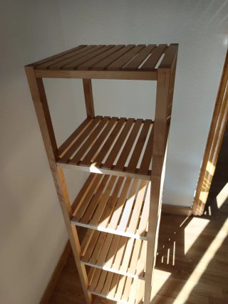 Estantería Bambú Ikea 5 Niveles