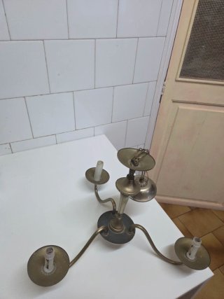 Lámpara colgante retro metal