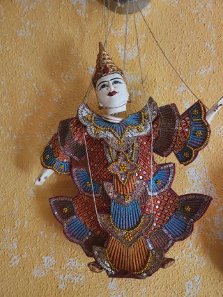 Marioneta Titella Artesanal