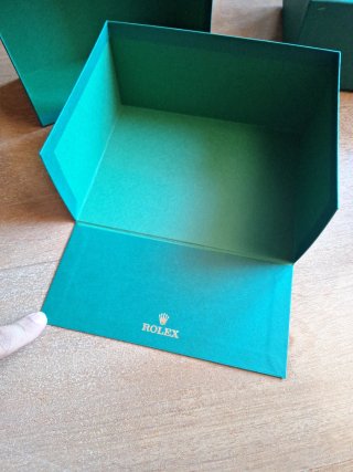 Caja Rolex verde
