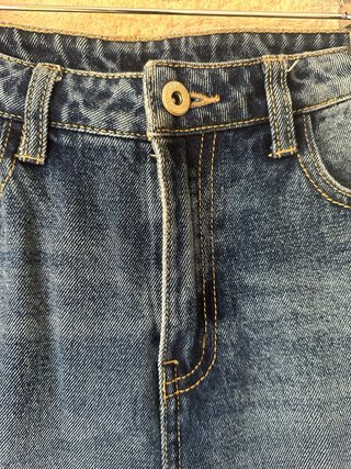 Jeans anchos cropped t.32 XS