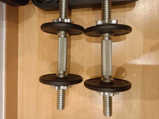 Maletín de pesas Decathlon 20 kg