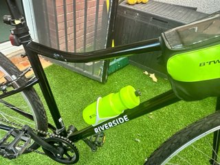 Bici Trekking BTWIN Riverside 100 Nero taglia M