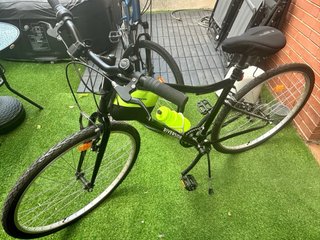 Bici Trekking BTWIN Riverside 100 Nero taglia M