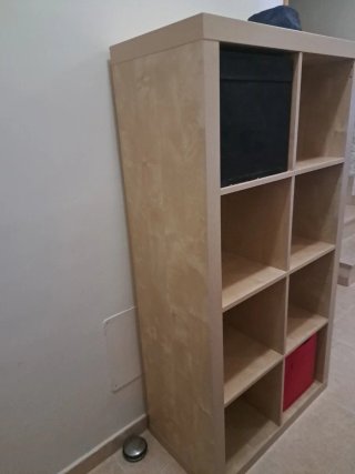 Estantería Kallax 8 cubos haya Ikea