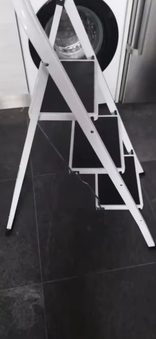 Escalera plegable 3 peldaños