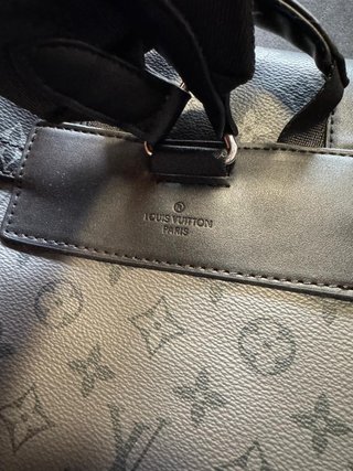 Mochila Louis Vuitton Monogram Negra/Gris