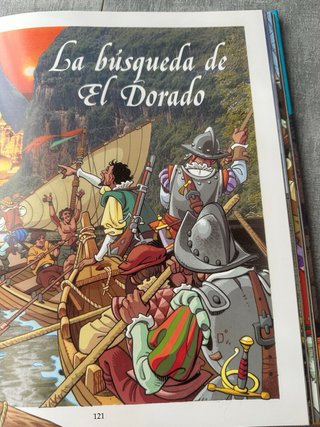 Exploradores y conquistadores/Leyendas España