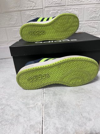 Zapatillas Adidas Niño Azul y Verde